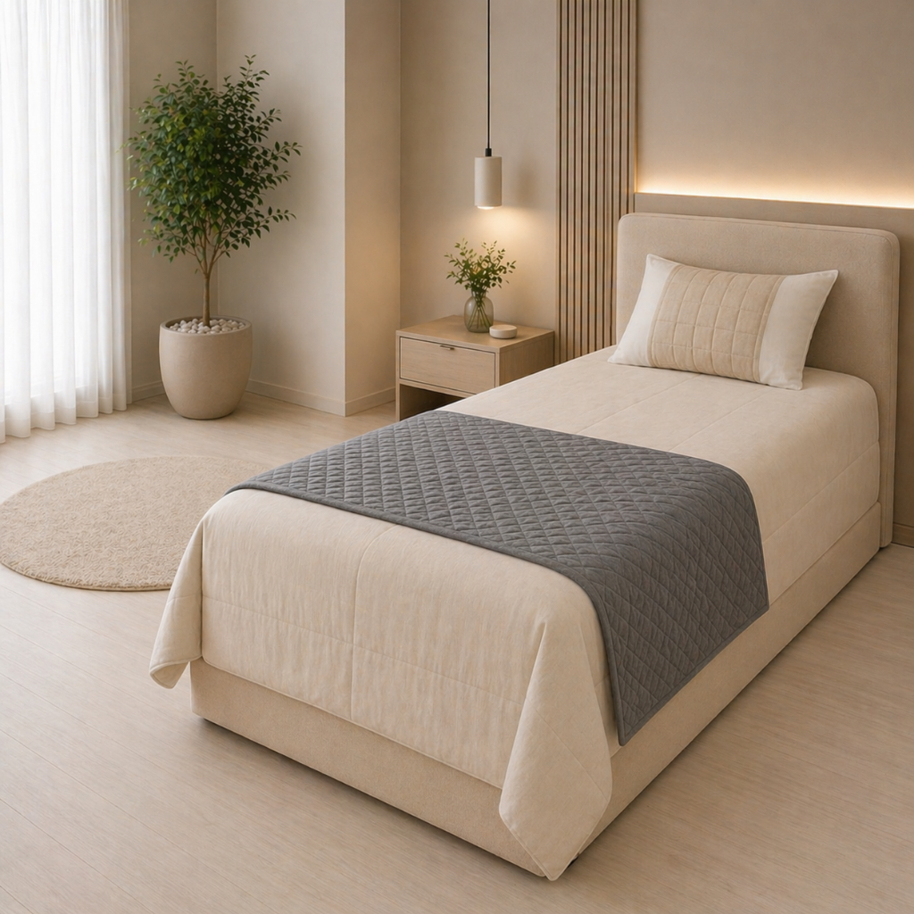 Peseira Solteiro 1,60×60 Matelada  Microfibra