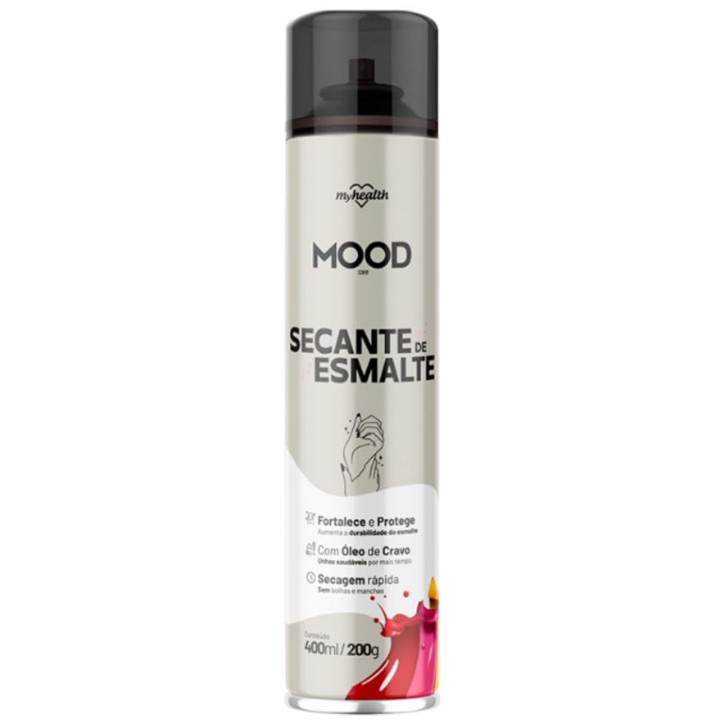 Secante De Esmalte Ae Mood 200ml Spray Unha Rápid
