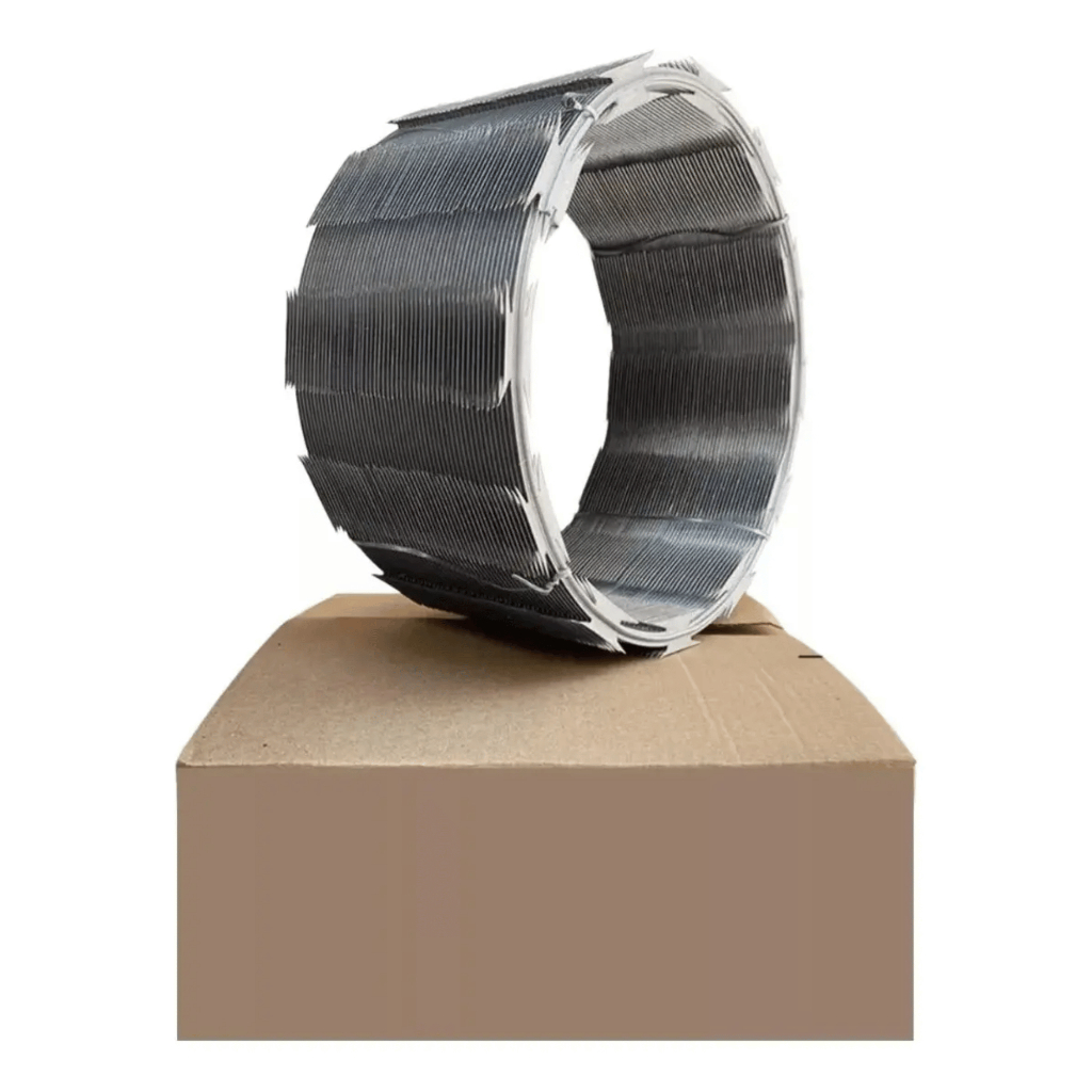 Cerca Concertina 30cm 10 Metros Galvalume Simples