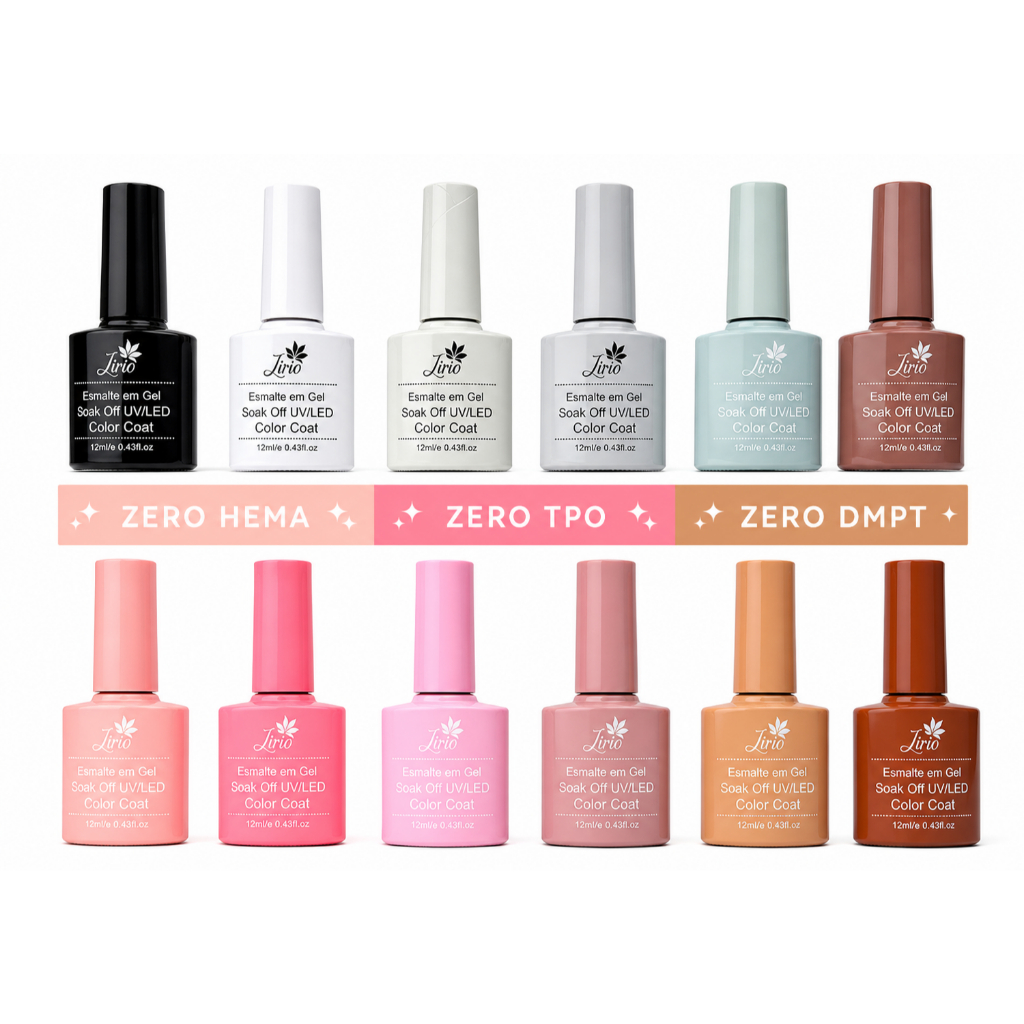 Esmaltes em Gel – 3 – 6 – 12 Uni