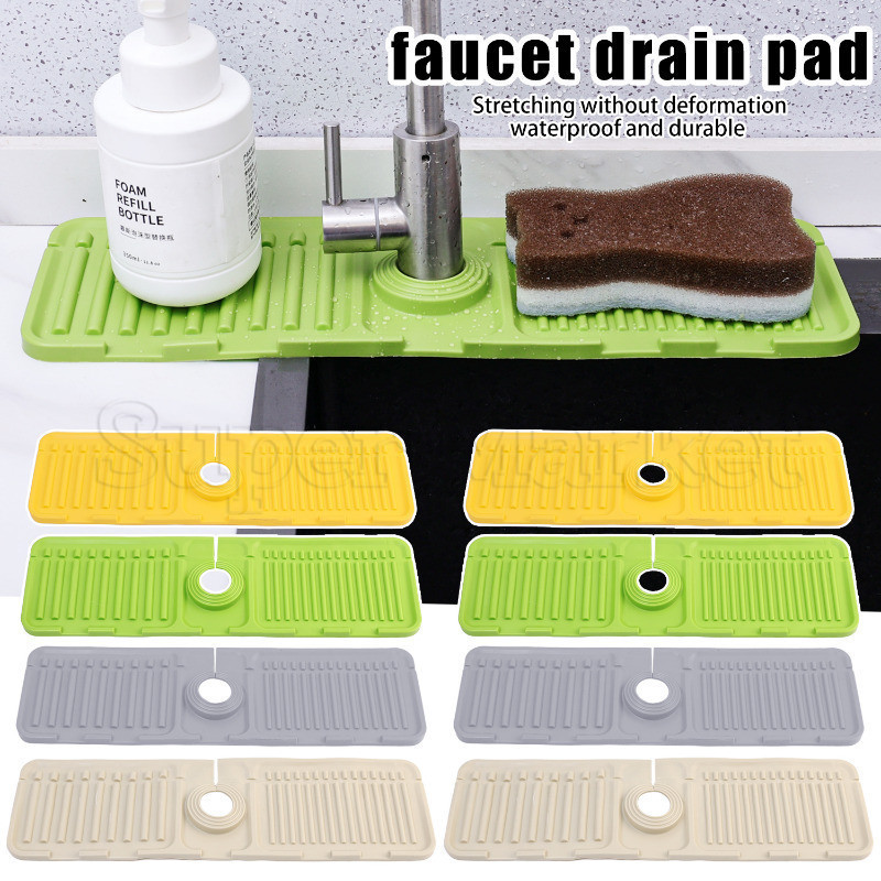 Almofada De Silicone Para Drenagem De Torneira-Tap