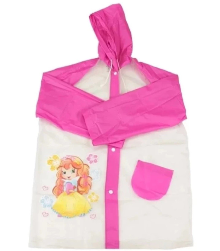 Capa De Chuva Infantil Reforçada Tamanho 8 Imperm