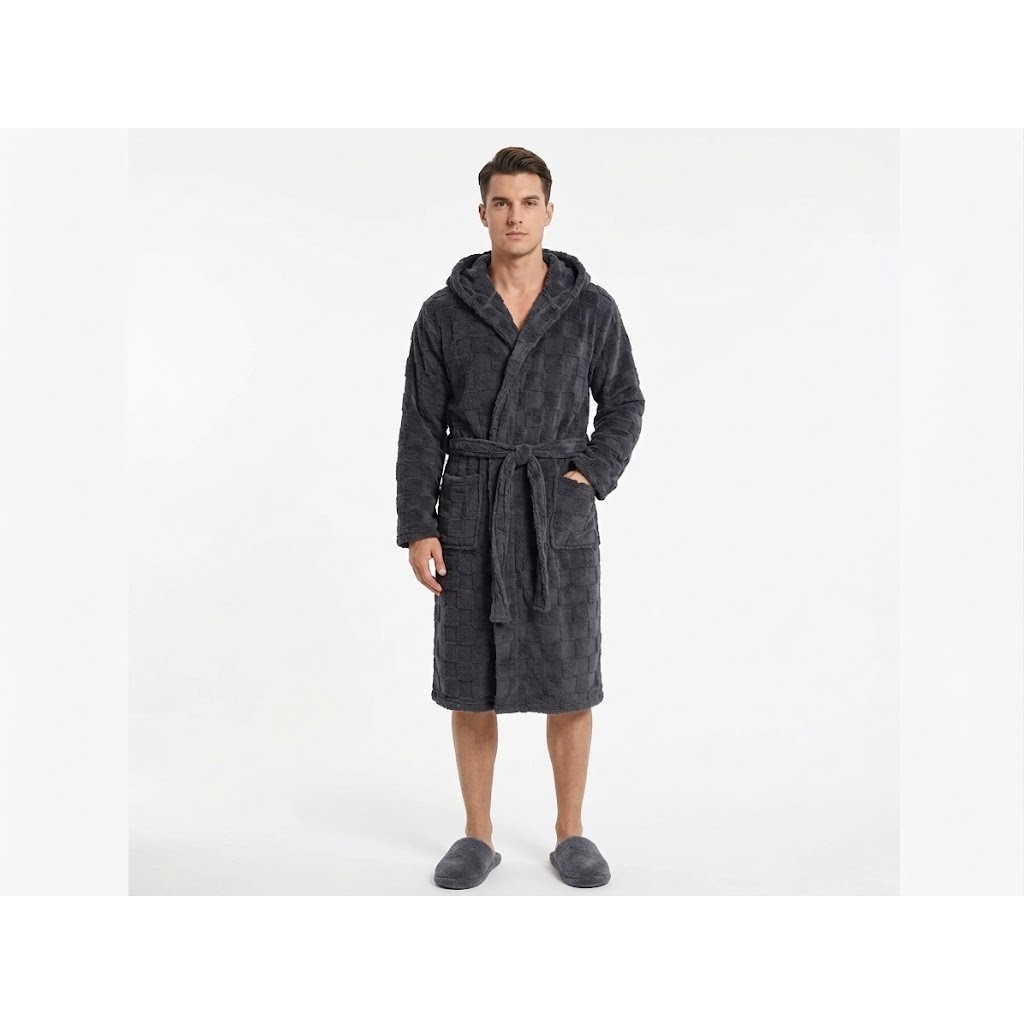 Ropão de Frio com Capuz Unissex – Plush Pre