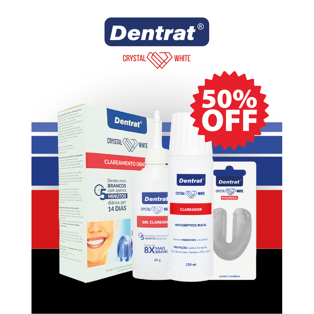 Kit Clareador Crystal White – Dentrat