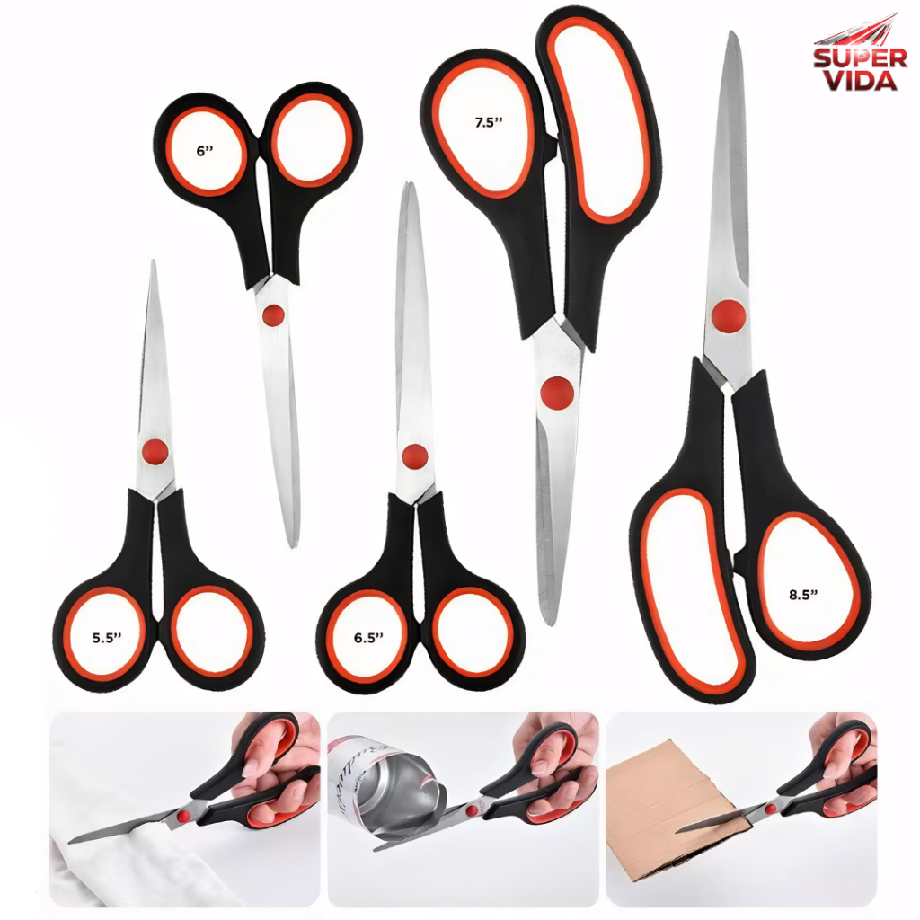 Kit de Tesouras 5 Peças Luatek LWJ-109 5.5 a 8.5 