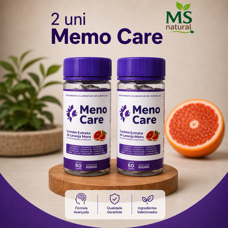 Meno Care 2Uni – 120Caps 500mg | Envio Imedi