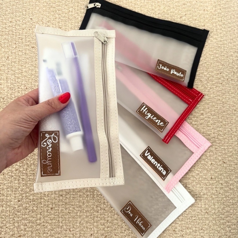 Porta Escova Personalizado | Necessaire Higiene Bu
