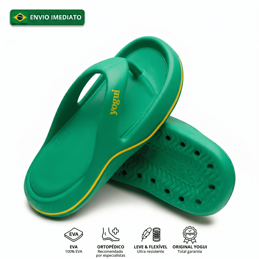 [ORIGINAL] Chinelo Ortopédico Top Comfort Yogui  