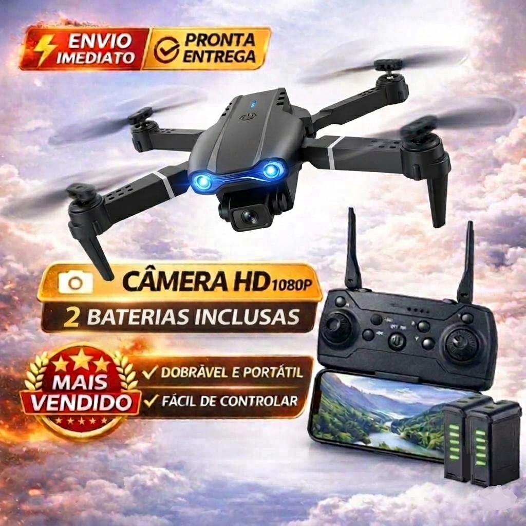 Drone com câmera | Mini Drone Pro WIFI FPV Com C�