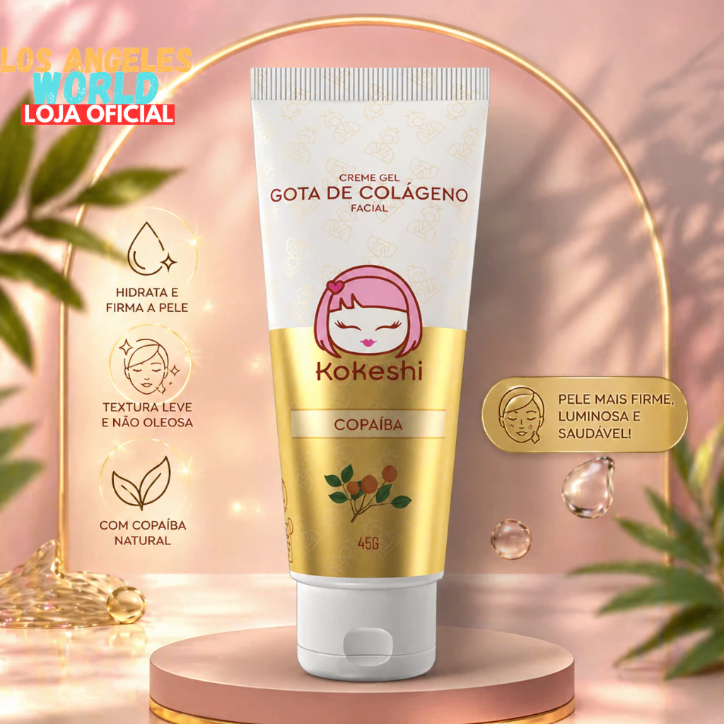 Creme Gel Regenerador Facial Gota de Colágeno Kok