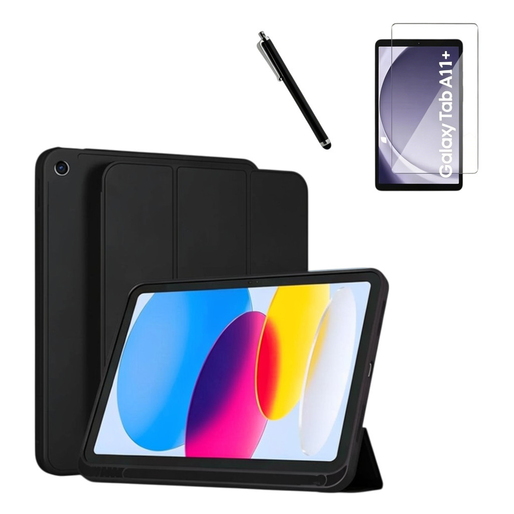 Kit Capa Flip + Pelicula + Caneta Compatível com 
