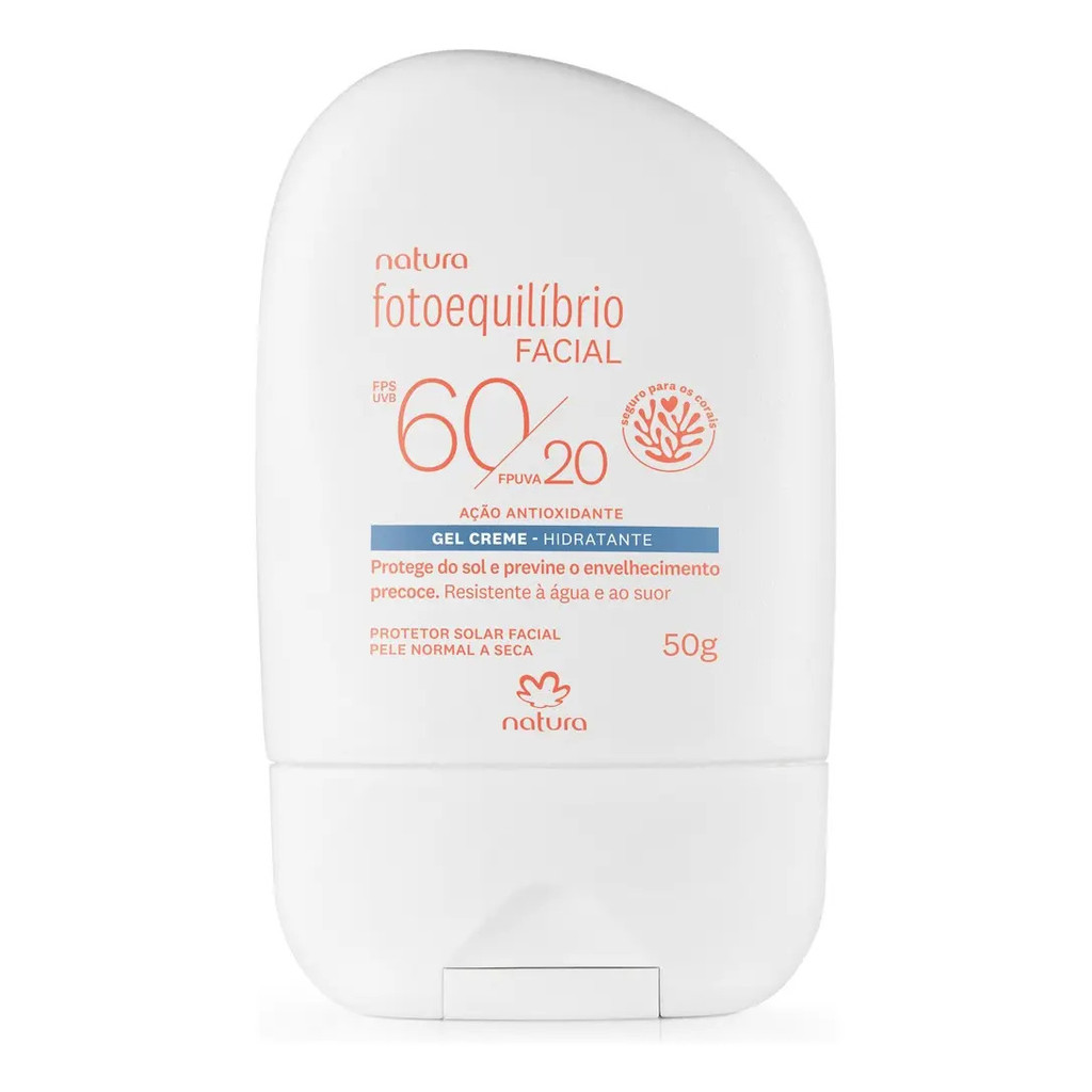 Natura Emulsão Facial Fps 60/fpuva 20 Fotoequilí