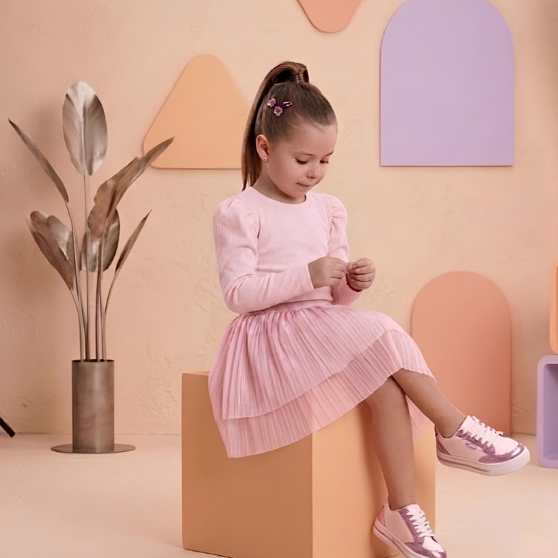 Blusa Manga Longa Princesa Infantil Blogueirinha P