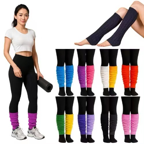 Par de Meia Polaina Aeróbica Academia Esporte Fit