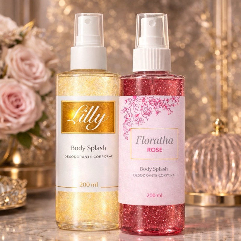 Body Splash Encanto Lily + Florata Rose Feminino 2
