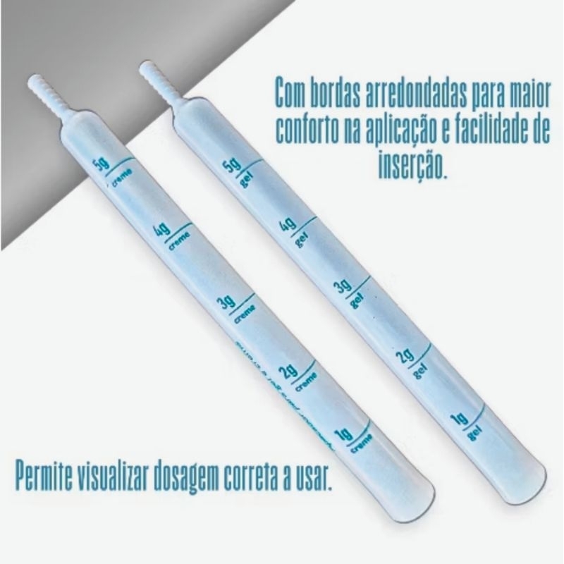 Kit 30 Aplicador Vaginal Íntimo – 5gr ̵