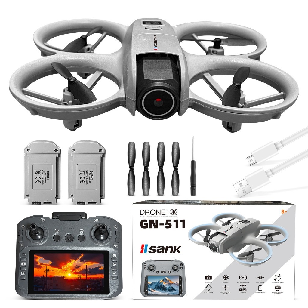 Drone profissional HD com Wi-Fi câmeras duplas co