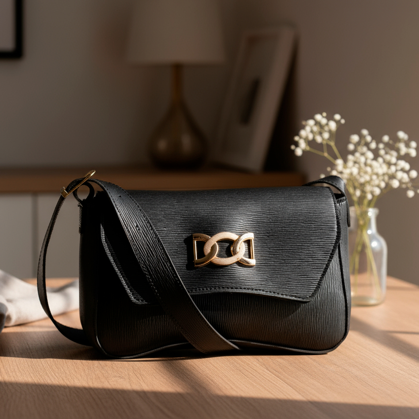 Bolsa Feminina Clutch De Ombro Pequena Sofisticada
