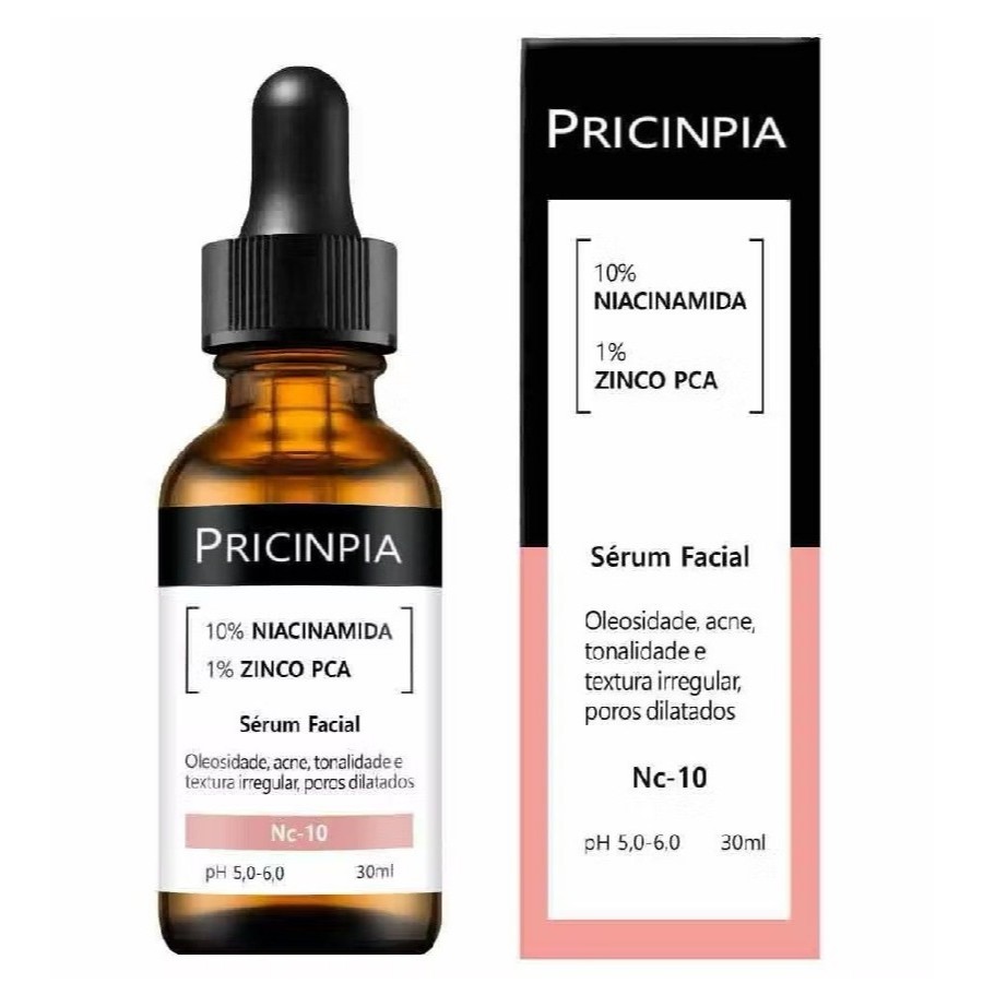 Nc-10 Sérum com 10% de Niacinamida e 1% de Zinco 