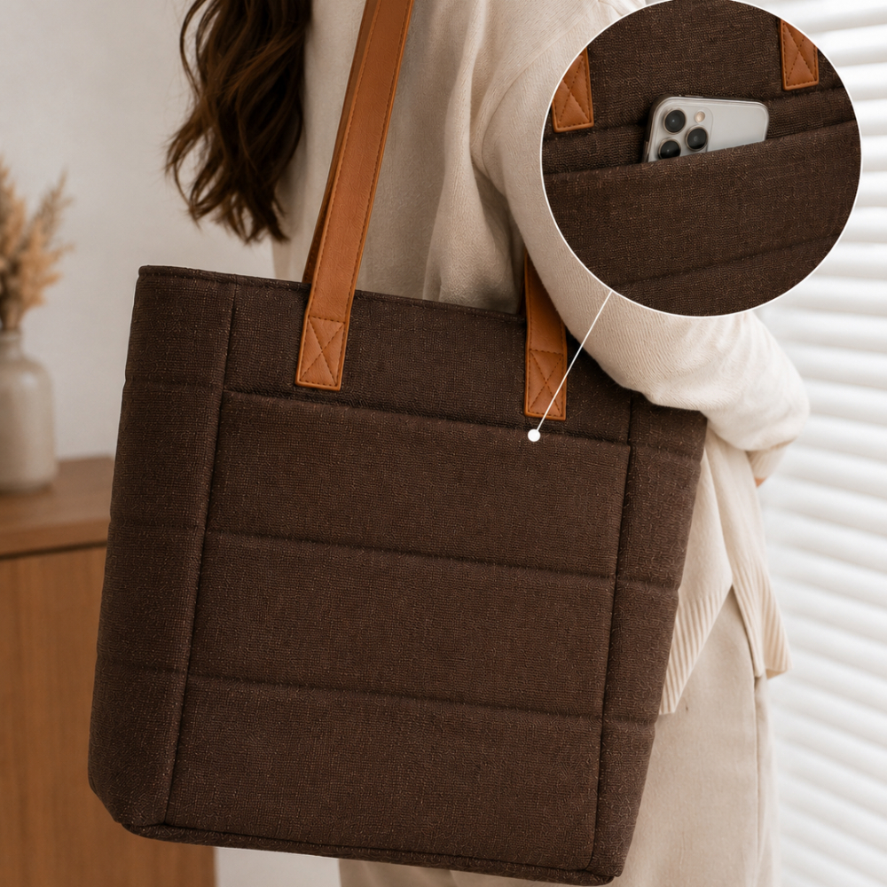 Bolsa De Ombro Puffer Feminina Acolchoada Premium 
