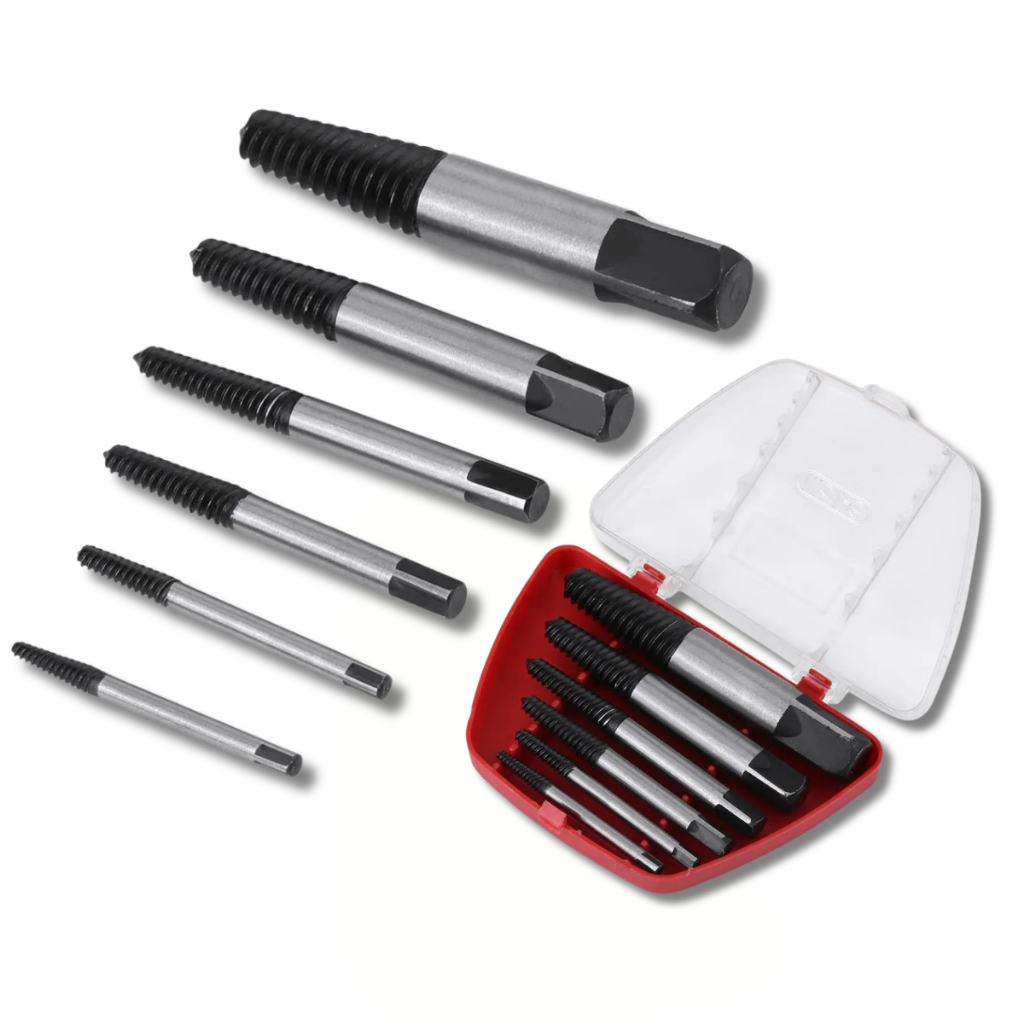 Kit Extrator de Parafuso Espanado com Estojo Port�