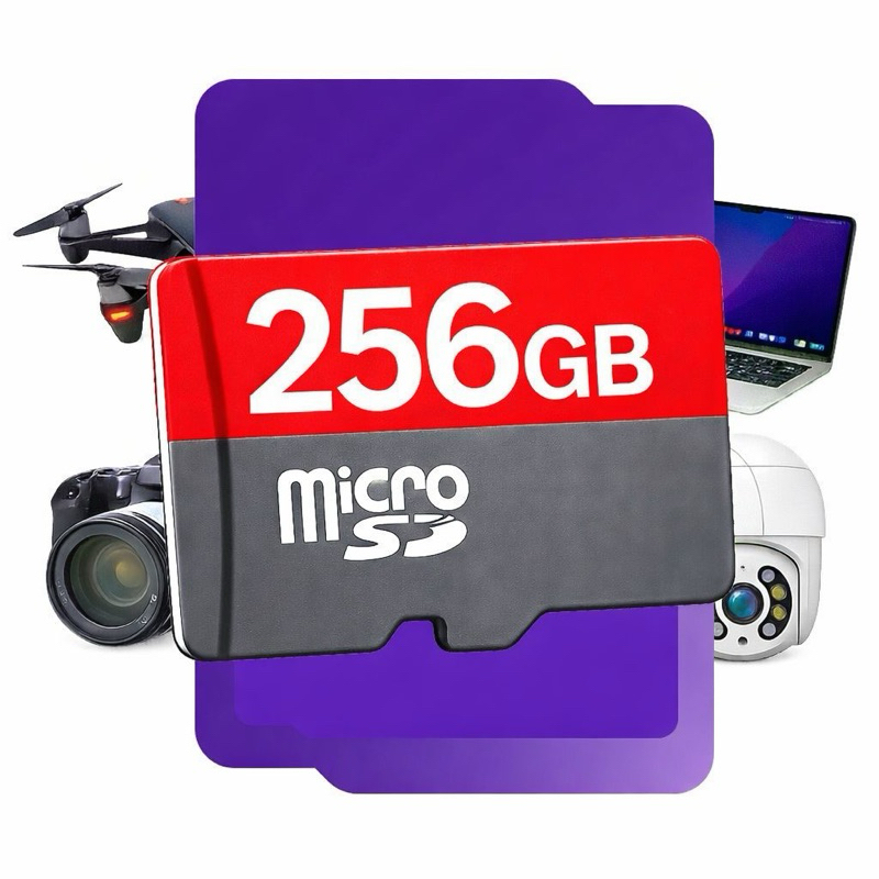Cartão de memória 256Gb para câmeras WI-FI Dron