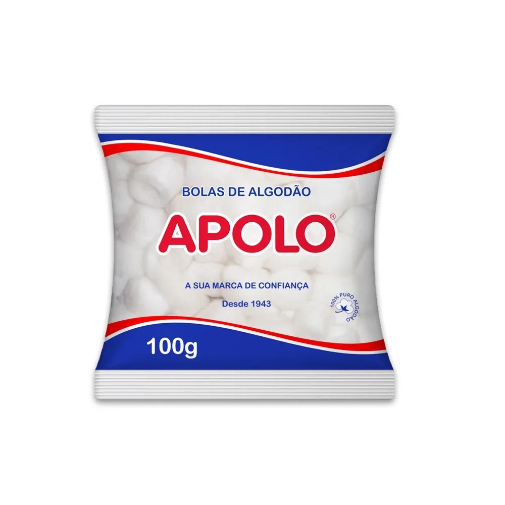 Algodão Apolo Bola 100g – Escolha seu kit