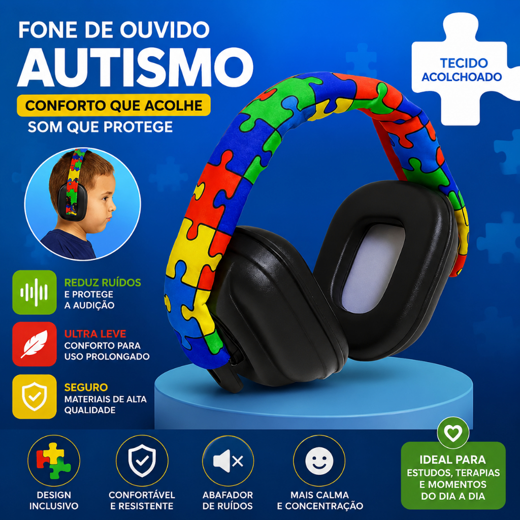 Abafador de Ruídos Infantil personalizados 14dB |