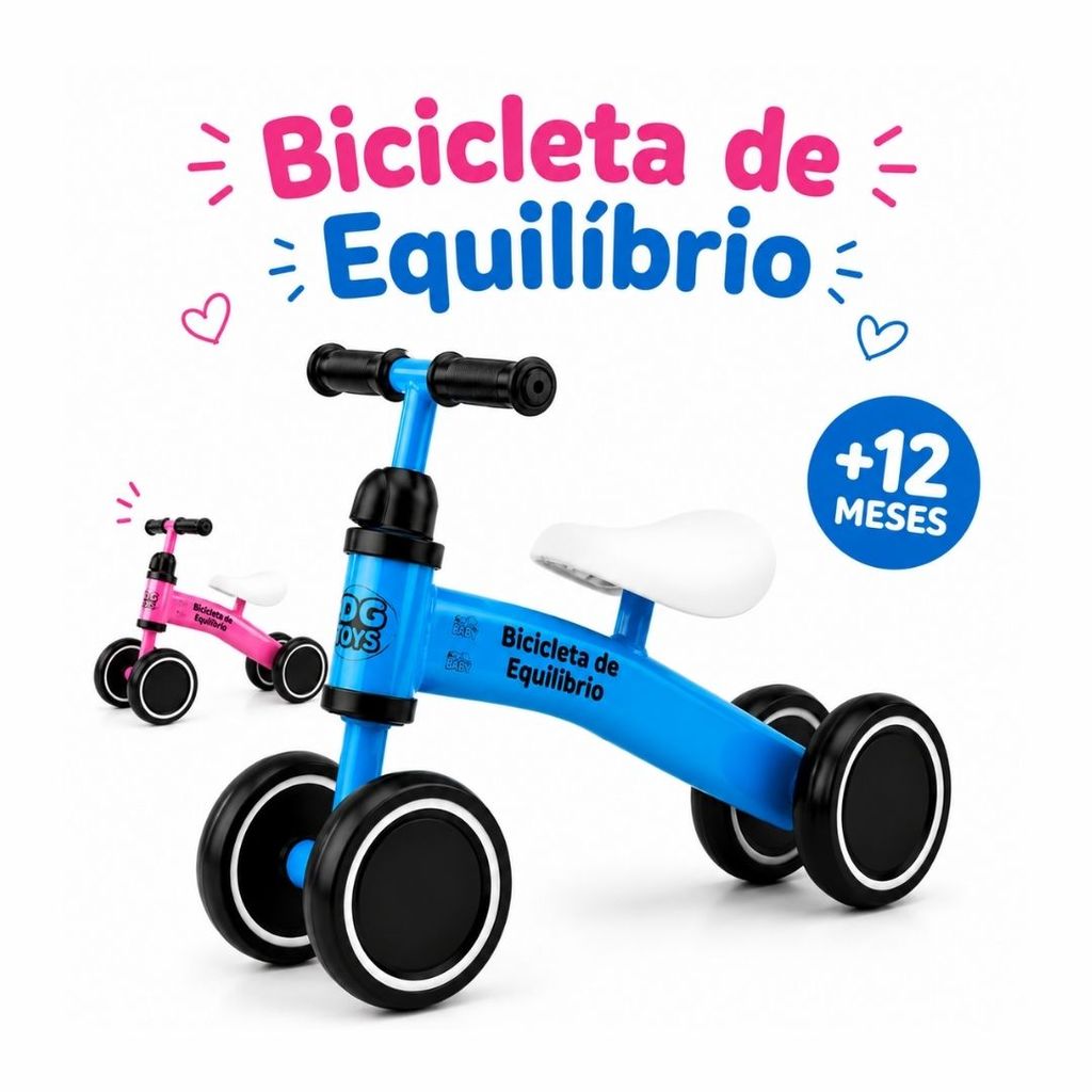 Bicicleta de equilíbrio infantil 2 Anos Bicicleta