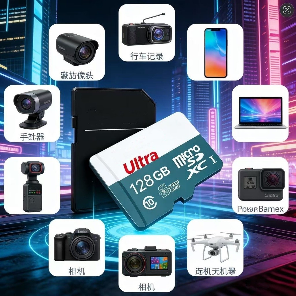 Cartão de Memória Micro SD 1TB 64GB 128GB 256GB 
