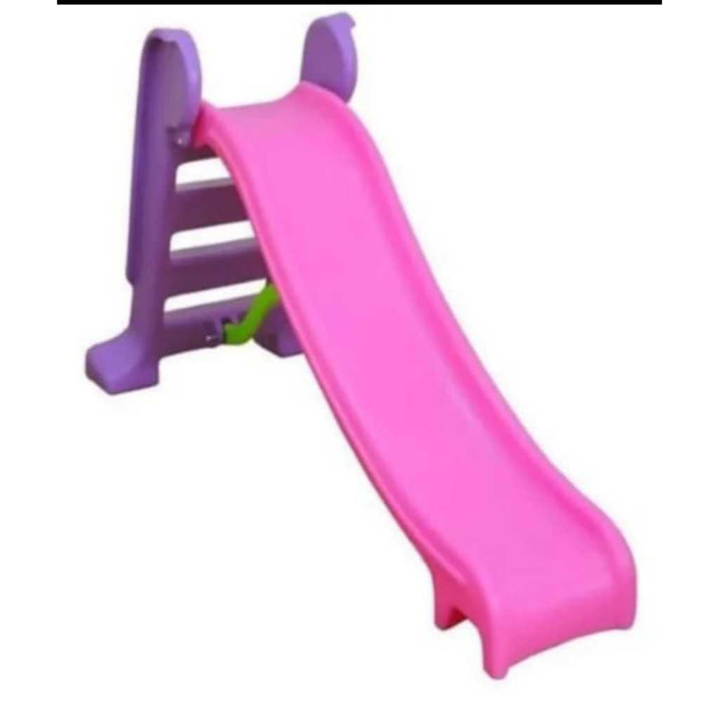Escorregador Infantil Médio Rosa Diversão Kids