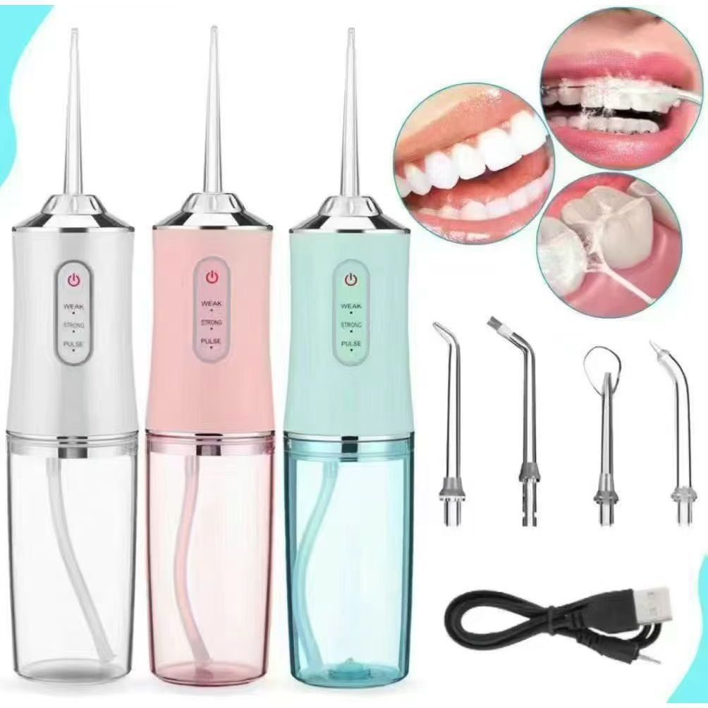 Irrigador Dental Oral Recarregavél 220ml Higiene