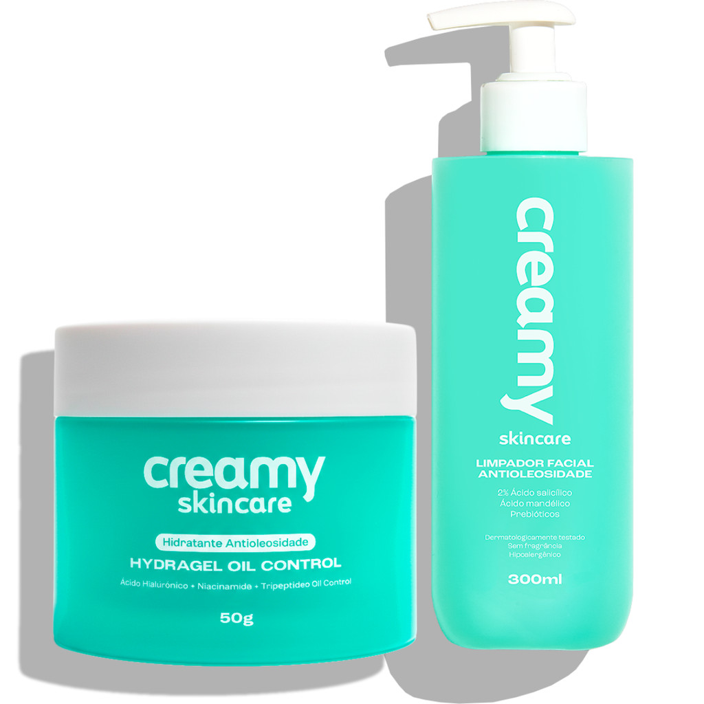 Kit Duo Hydragel Oil Control + Limpador Facial Ant