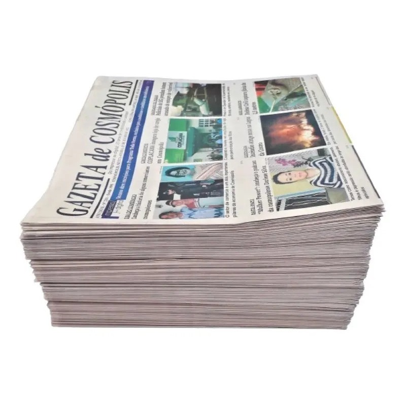 Jornal Grande PET 52x63cm Standard  Limpo Sem uso 