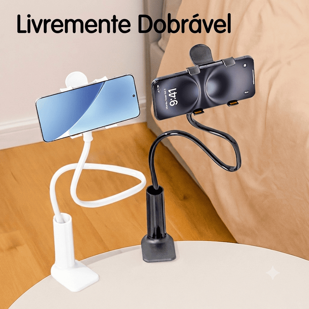 Suporte Celular Articulado Flexível 360° Ajustá