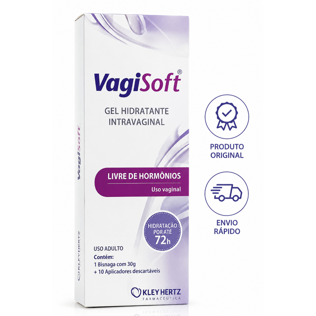 VagiSoft Gel Hidratante Intravaginal 30g Livre de 