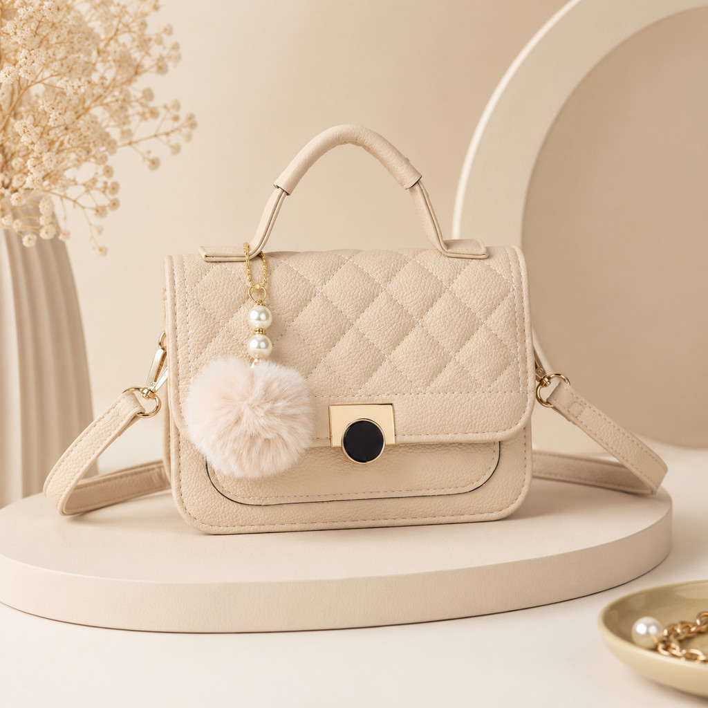 TOMI MITO Bolsa Feminina Tiracolo Elegante com Al�