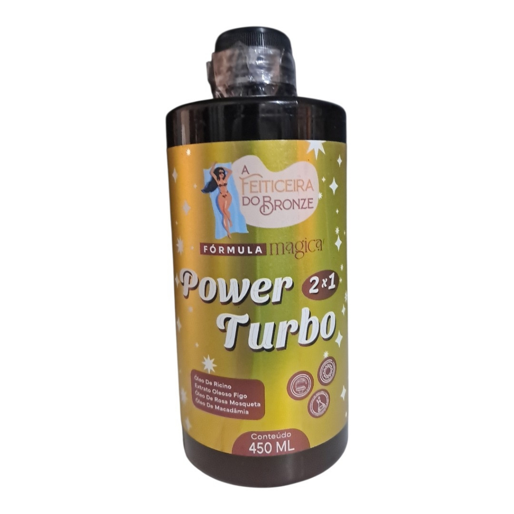 Power Turbo 450ml – A feiticeira do bronze