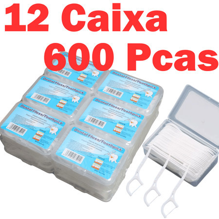 Kit 150/300/450 Fio Dental Infantil em Formato de 