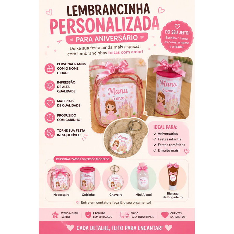 lembrança para aniversário
