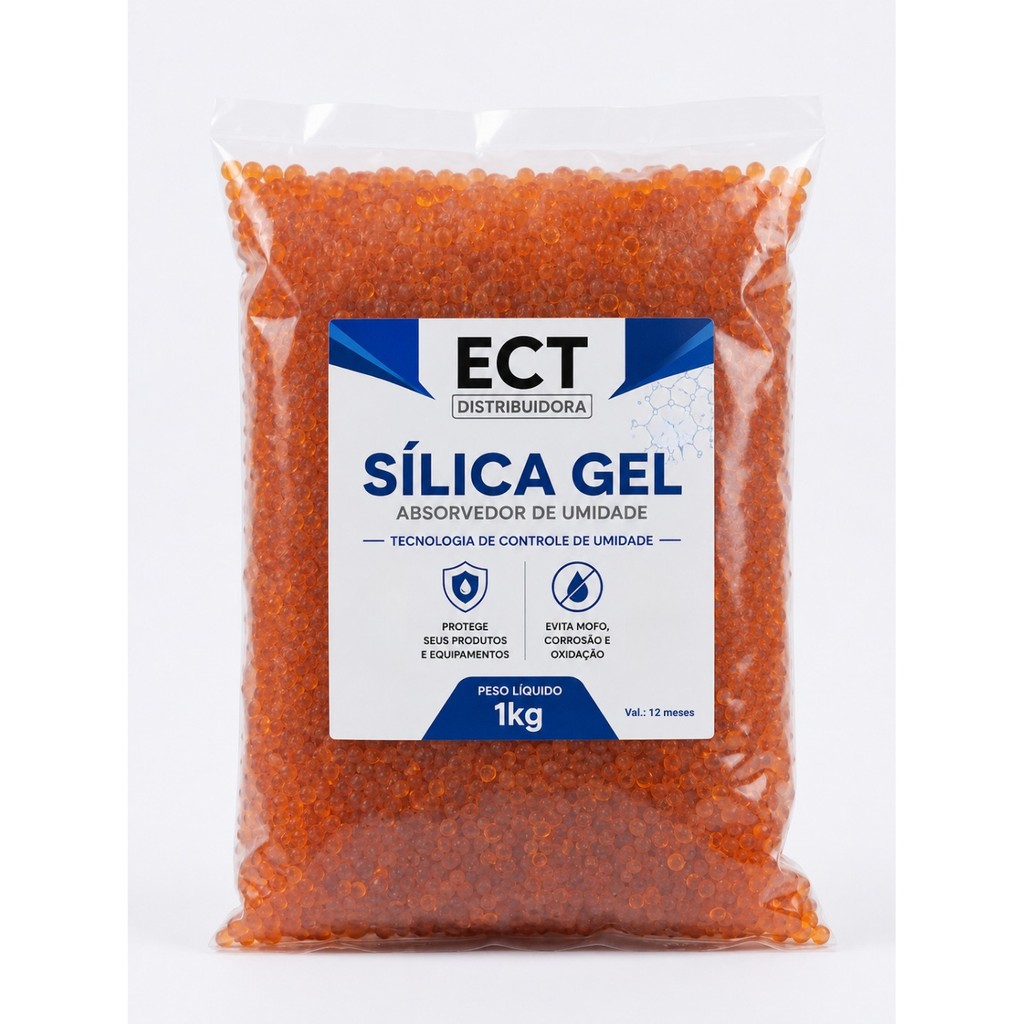 Sílica Gel Desumidificante 1kg Premium