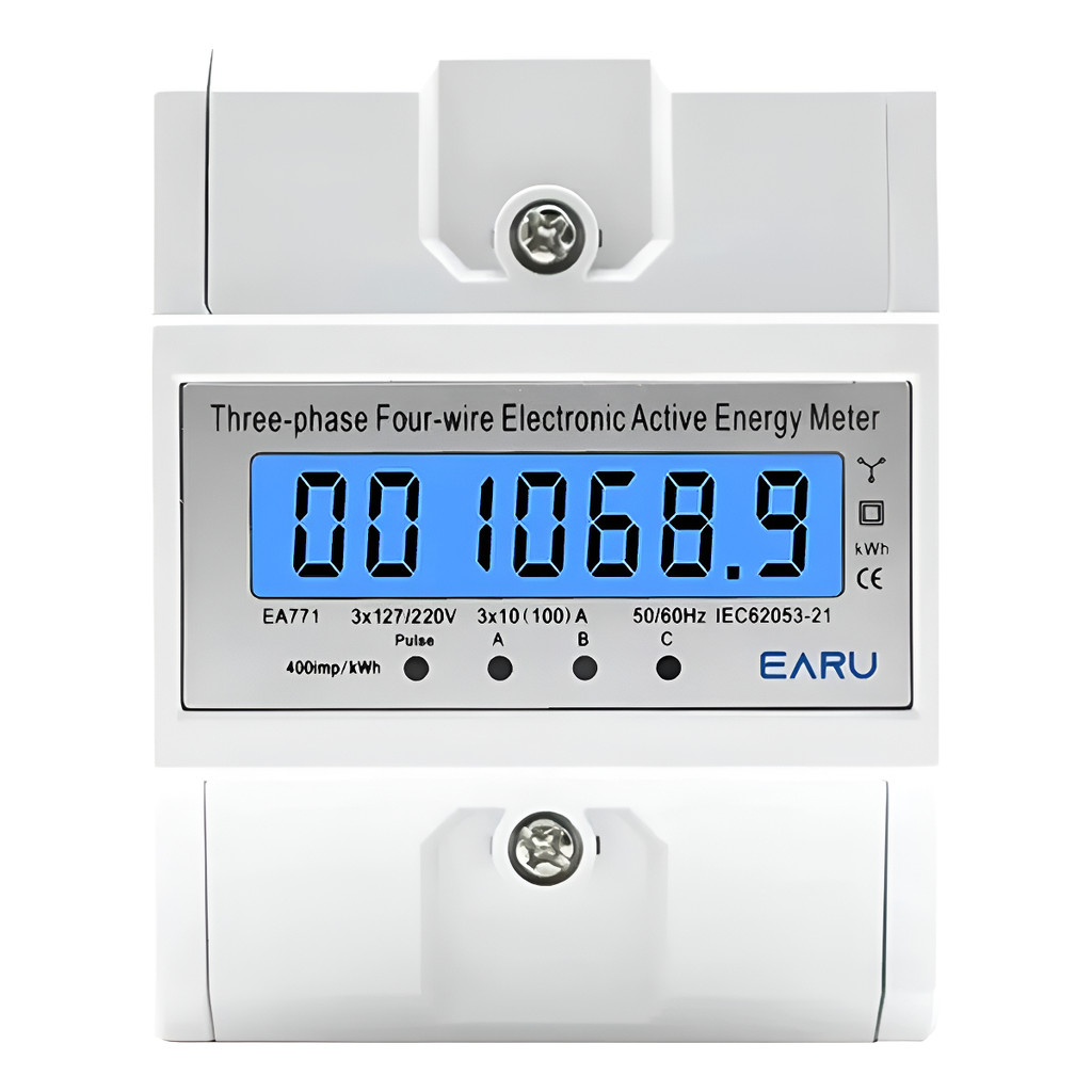 Medidor de Energia Trifásico 100A – 110V/22