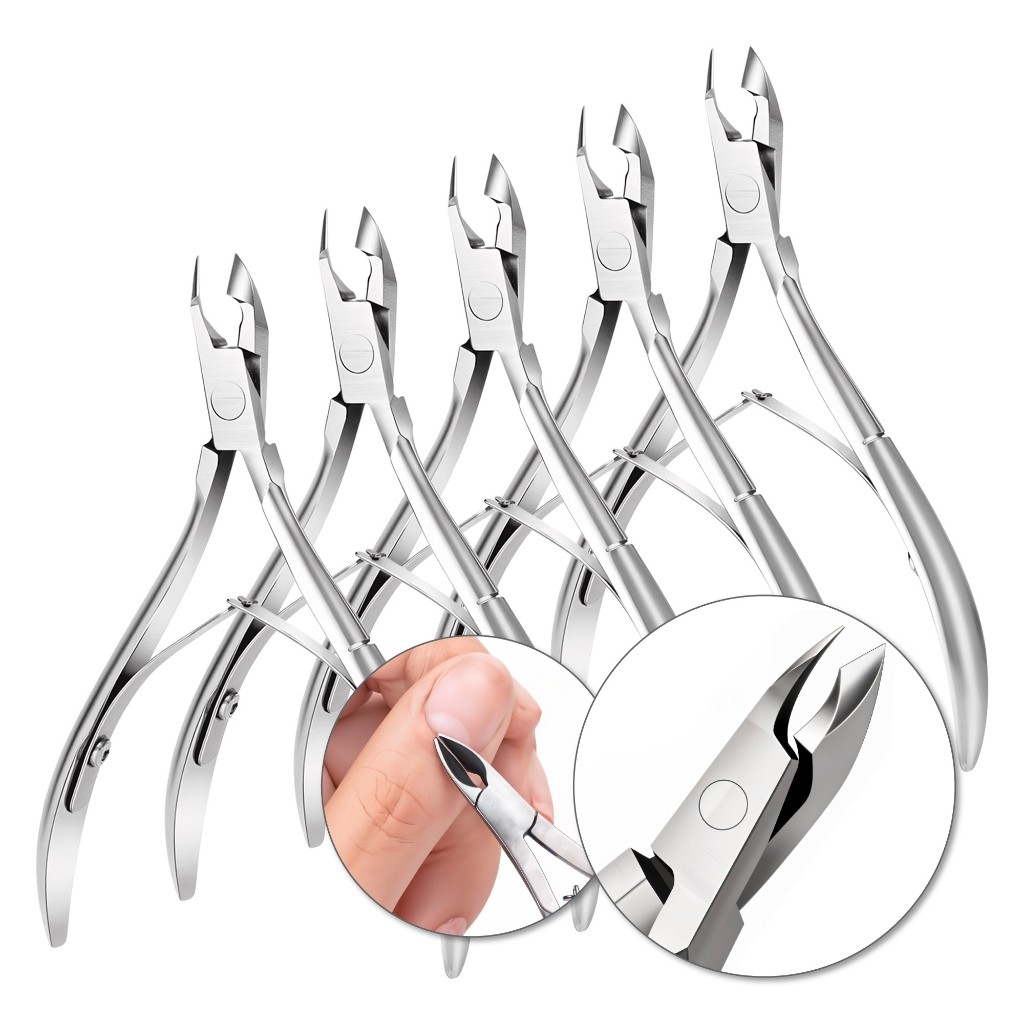 Kit 1/2/3/4/5 Alicate De Cutícula Unha Manicure P