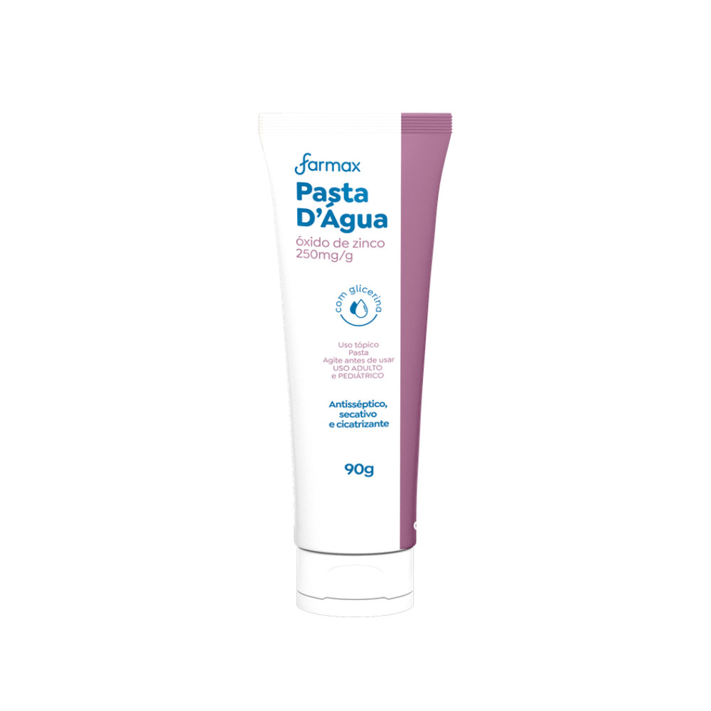 Pasta DÁgua Com Óxido de Zinco Farmax 250mg/g