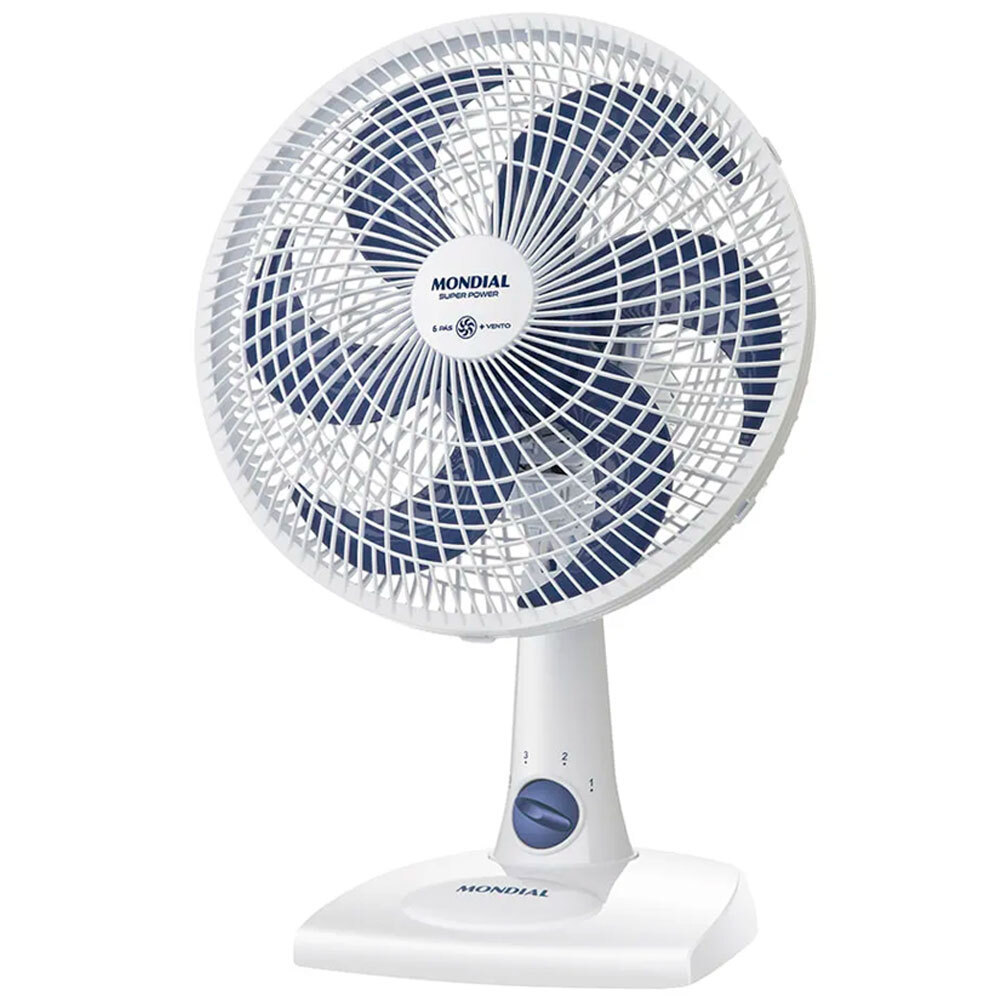 Ventilador de mesa 30cm 6 pás 3 velocidades VSP-3