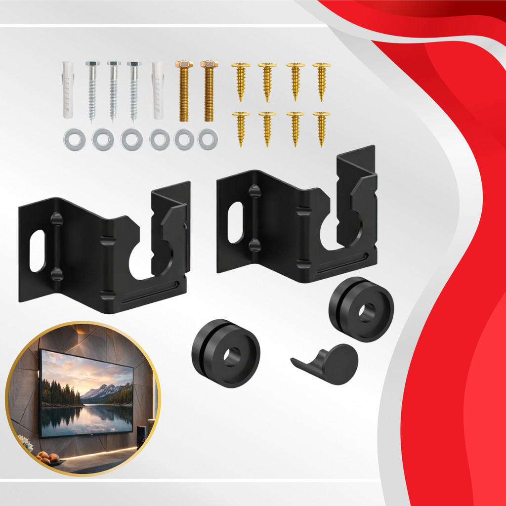 Suporte Universal Fixo Para Smart TV LED LCD 4K Pa