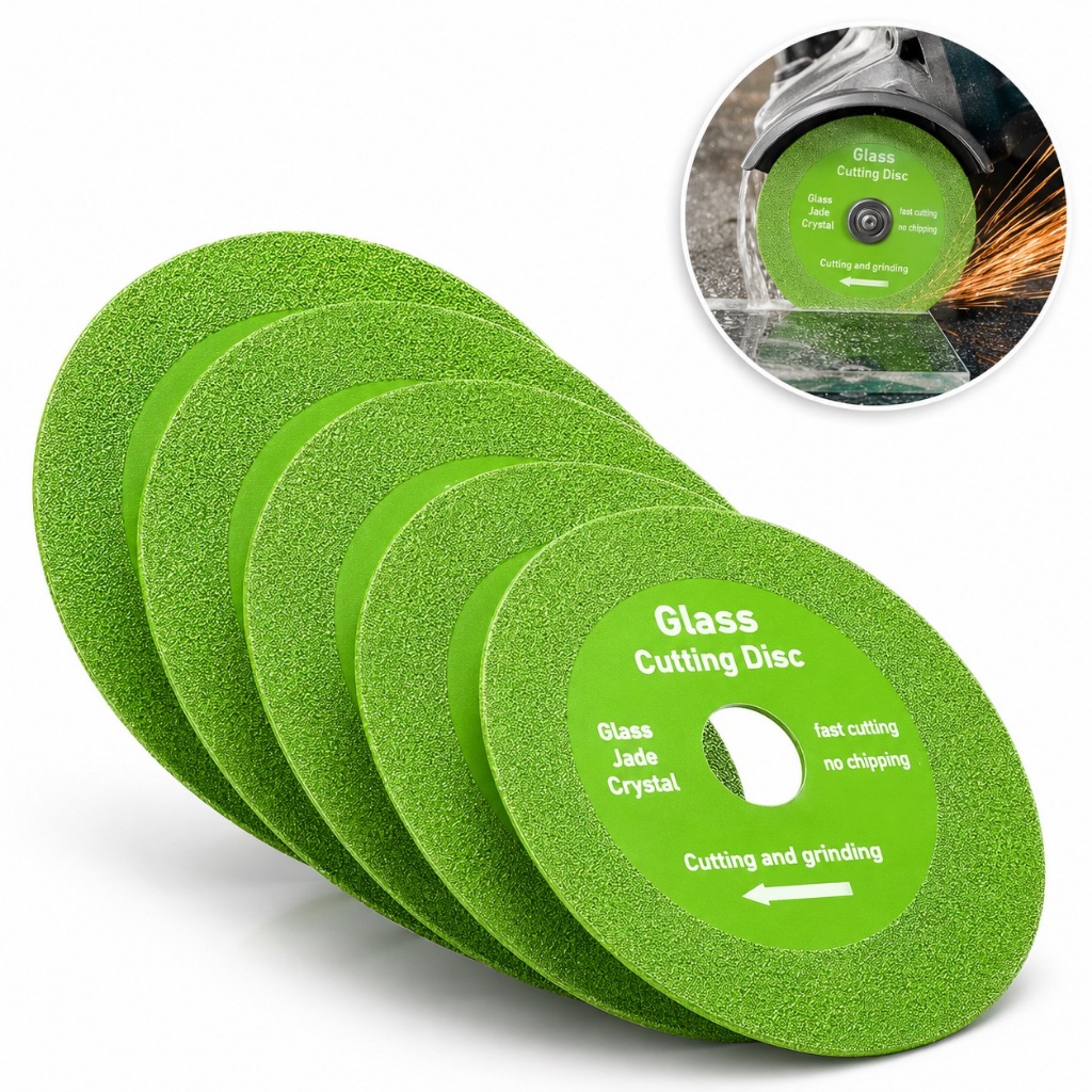 1/3/5 Discos Diamantado Para Corte De Vidro Porcel