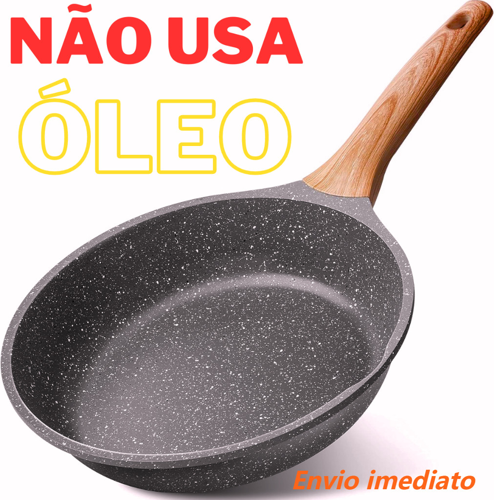 Frigideira 24cm/28cm Antiaderente De Alumínio Rev