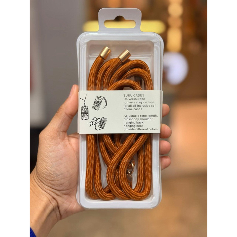 Cordão cordão de pescoço cordão tecido com dou