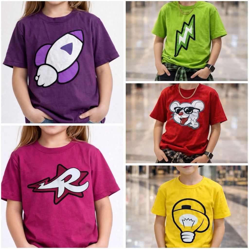 Camiseta Infantil Emilly Vick Katlen Robson Void A